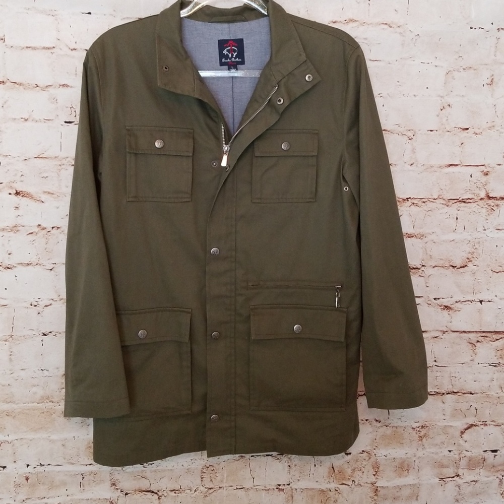 NWOT** Brooks Brothers Fleece Field Jacket